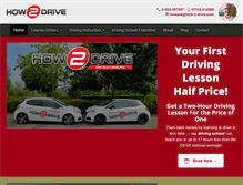 Tablet Screenshot of how-2-drive.com